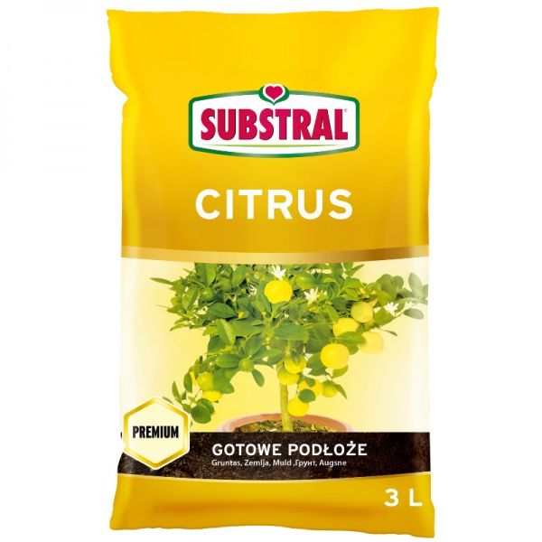 Торфосмесь Substral для цитрусовых 3л