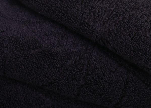 Рушник махровий Roxy 70x140 см чорний La Nuit 