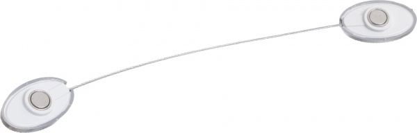 Магнит для штор MG-253 серебряный Majestic