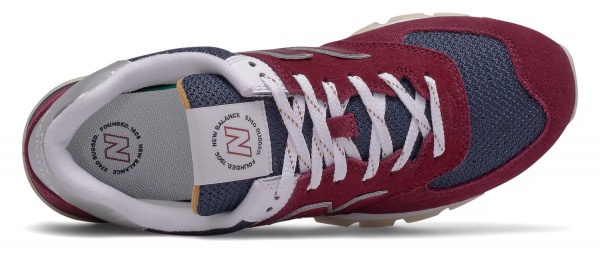 Кроссовки New Balance ML574DHR р.US 9,5 бордовый