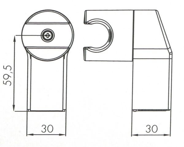 Держатель для лейки Scandispa 80S405011-2181-1101