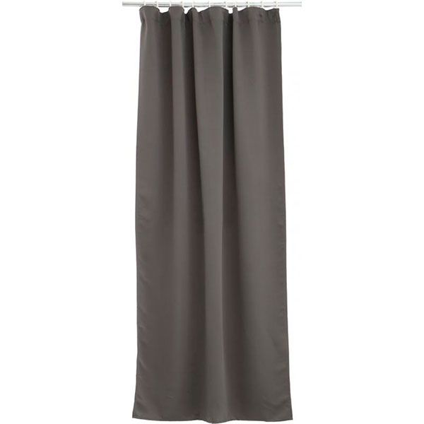 Штора-блэкаут La Nuit темно-серая 140x275 см