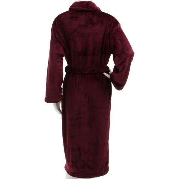 Халат женский La Nuit Классик XS винный