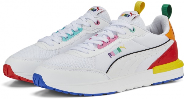 Кроссовки Puma R22 LIL 38959401 р.37,5 белый