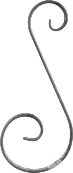 Завиток Укрітарм ассиметричный S 360x150x12x6 мм