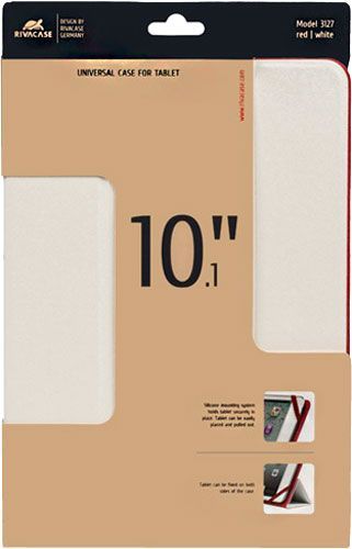 Чохол для планшету RivaCase (3127 White/Red) універсальний двосторонній