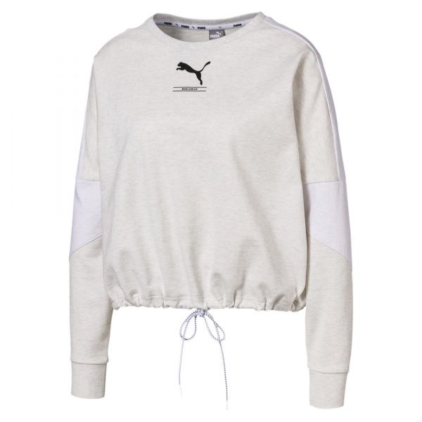 Свитшот Puma Nu-tility Crew Sweat 58137819 р. XL белый