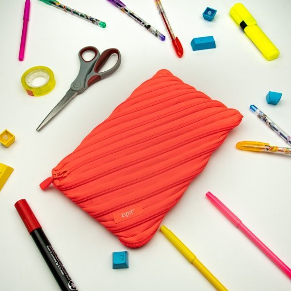 Пенал-косметичка Neon Jumbo Glowing Peach ZTJ-NN-2 Zipit рожевий