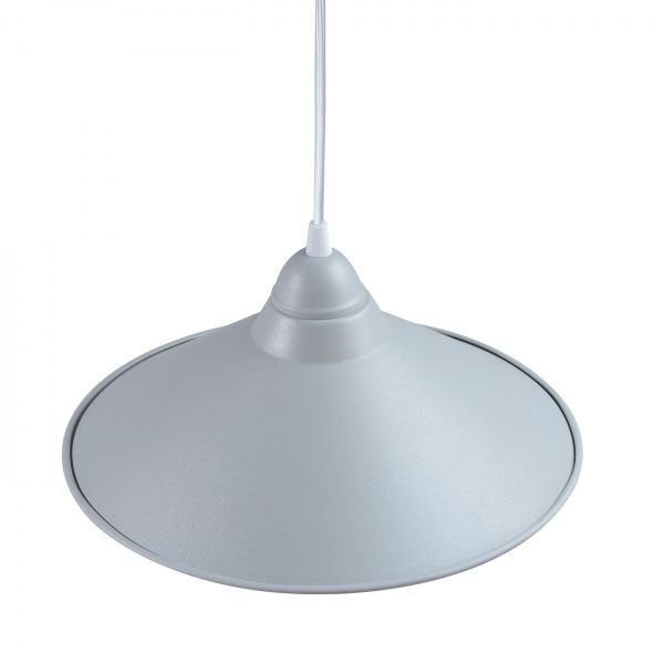 Подвес Светкомплект Loft PLC 411 1x40 Вт E27 серый 