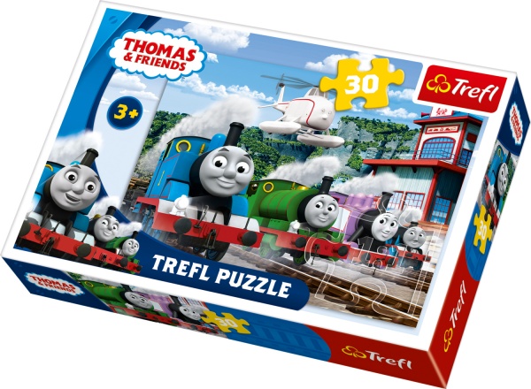 Пазлы Trefl Гонки по рельсам 6333720