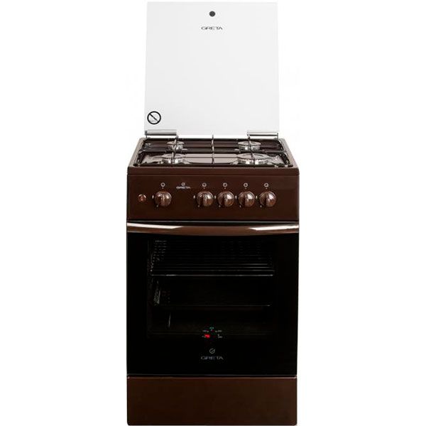 Плита газовая Greta GG 5772 MG 33 (B) (1470-00-07АА коричневая)