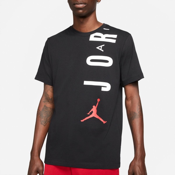 Футболка Jordan M J JDN AIR STRETCH SS CREW CZ8402-010 р.2XL чорний