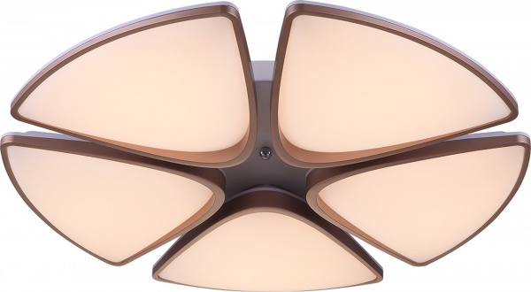 Люстра светодиодная Altalusse INL-9368С-60 LED 5x60 Вт белый/золото INL-9368С-60 белый/золото