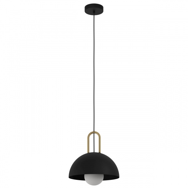 Світильник підвісний Eglo 1x40 Вт Е27 чорний 99693 