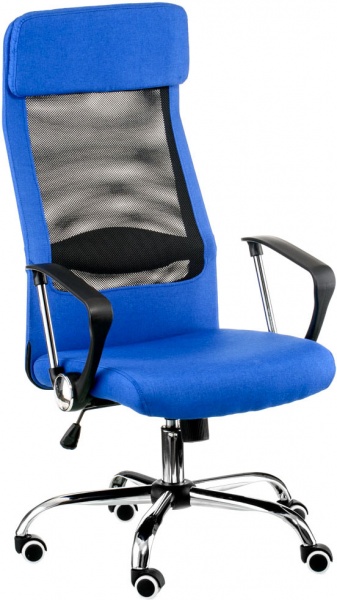 Кресло Special4You Silba E5838 синий 