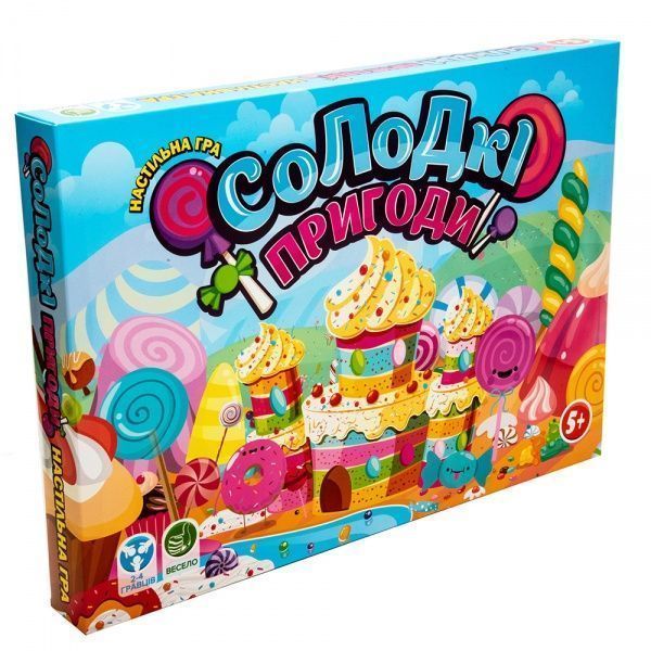Гра настільна Strateg Сладкие приключения 30504