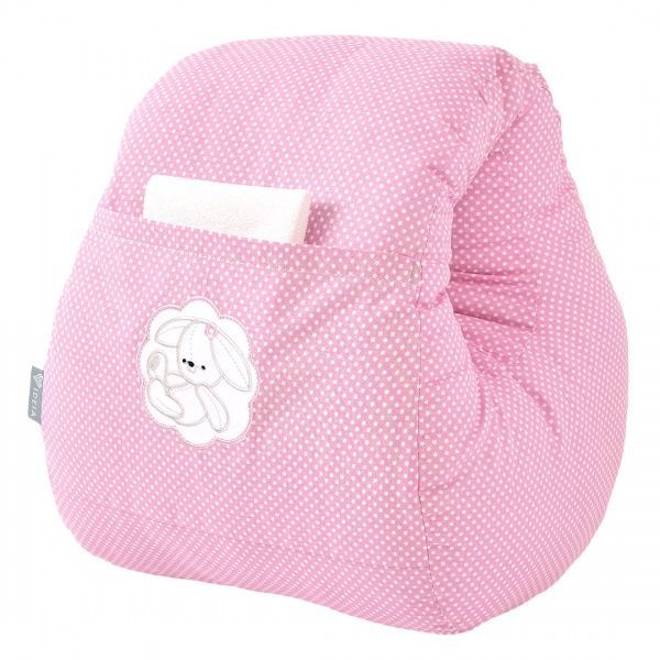 Подушка для кормления IDEIA Mini Горошек 28х30 см розовый 
