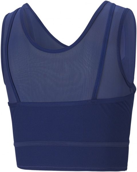 Бра Puma STUDIO LAYERED CROP TOP 52022312 M синій