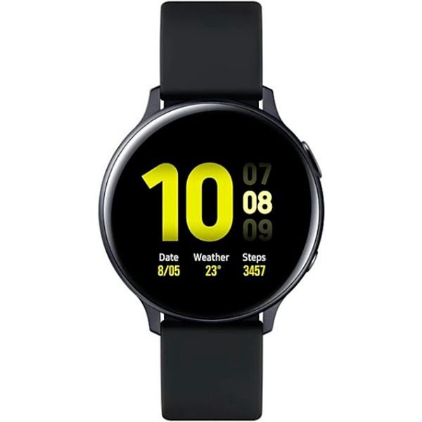 Смарт-годинник Samsung Galaxy watch Active 2 44 mm black aluminium (SM-R820NZKASEK)