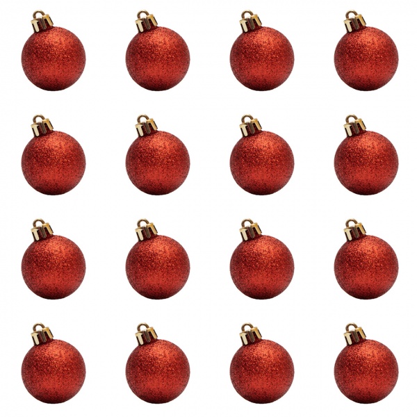 Набор елочных шаров Девилон 250898 d40 мм 16 шт./уп. 