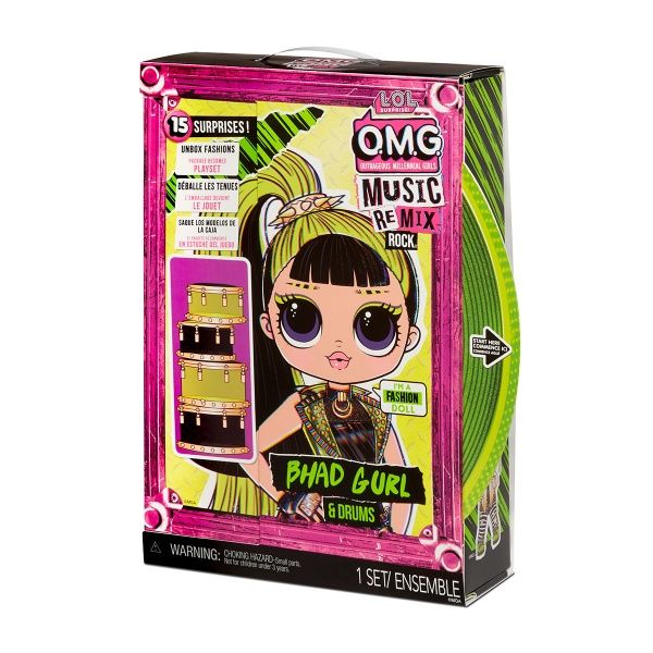 Кукольный набор L.O.L. SURPRISE! O.M.G. Remix Rock Леди-Ритм