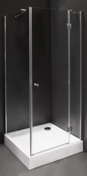 Душевая кабина Koller Pool AC9E 90х90 профиль хром, стекло прозрачное