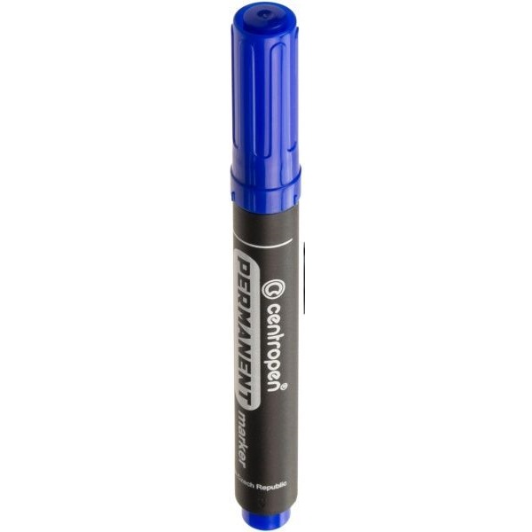 Маркер перманентний Centropen 2.5 мм 8566 синій 