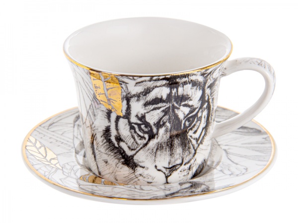 Чашка с блюдцем Wild Stories 220 мл 924-739 Lefard