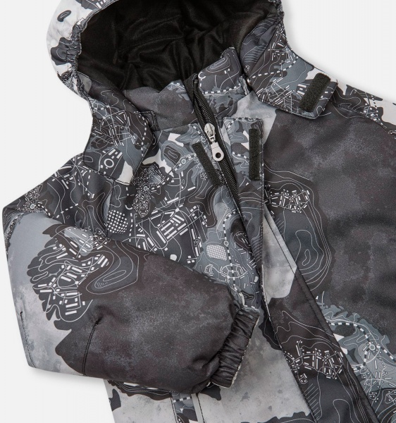 Костюм зимовий для хлопчиків Lassie Raiku зріст 122 чорний 7100022A 