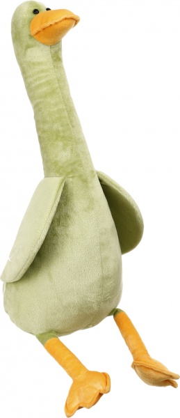 Подушка декоративная Гусь 53 см оливковый 