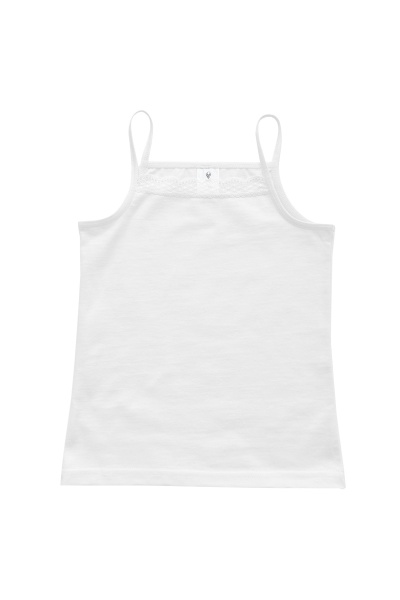 Майка для девочек Роза р.86 белый 210425 