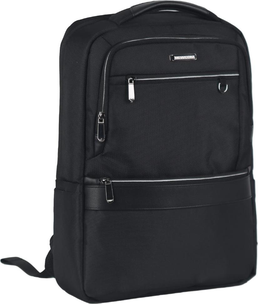 Рюкзак черний, полиэстэр 45x31x13см