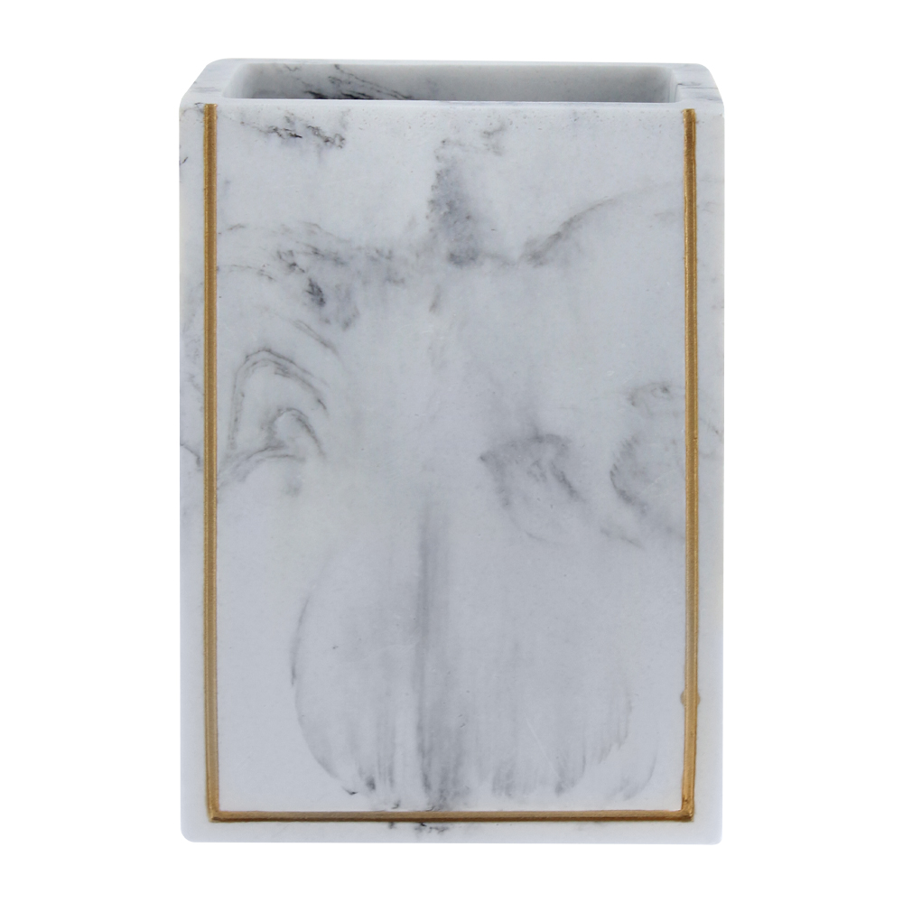 Склянка Trento Veil білий мармур