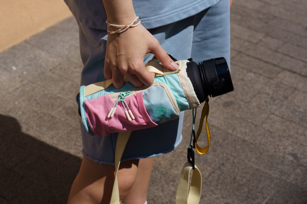 Сумка для пляшки ROOTS Osaka зелена RTS-03 м'ятний