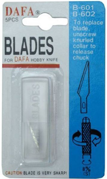 Набор лезвий для макетного ножа 5 шт. 941B601 Dafa