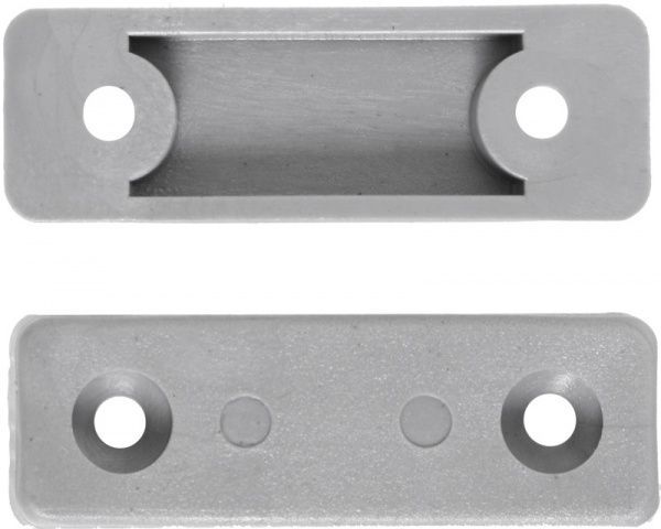 Меблева ніжка DC 5х15х50 мм 10 шт. сірий 