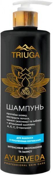 Шампунь Triuga Herbal для волос с секущимися кончиками Увлажнение и Защита 500 мл