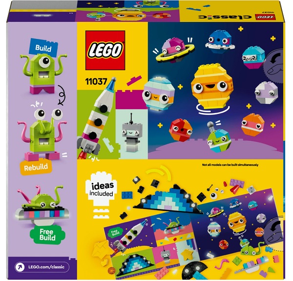 Конструктор LEGO Classic Творческие космические объекты 11037