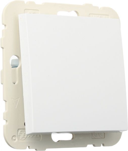 Кнопка звонка Efapel Logus без подсветки 10 А 250В IP20 белый