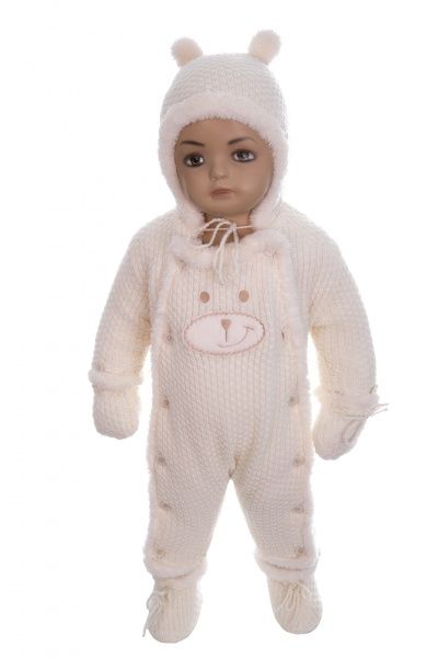 Комбінезон дитячий ДАЙС 14072470 білий р.74 