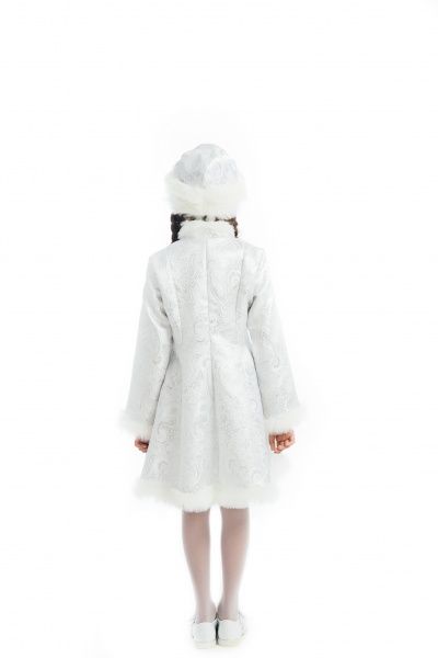 Костюм карнавальний КАРНАВАЛІЯ Снігуронька р.116-122 білий 