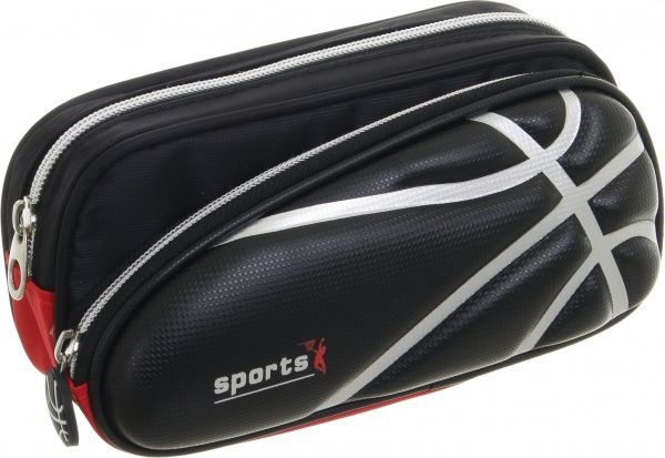 Пенал на молнии Мяч Nota Bene черный