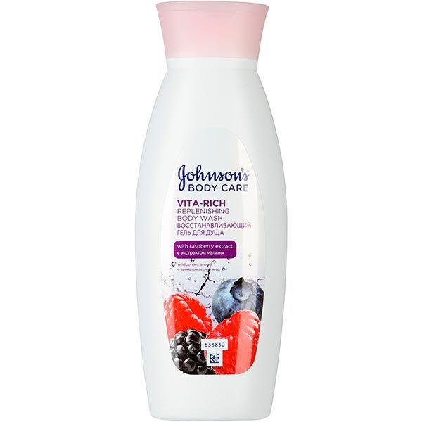 Гель для душа Johnson's Малина 250 мл