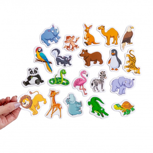 Набор магнитов Magdum Счастливые дети Зоо ML4031-01 EN