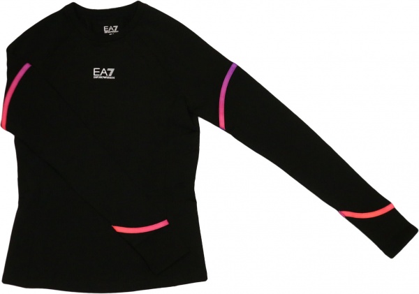 Футболка EA7 6LTT01-TJJJZ-1200 р.S чорний