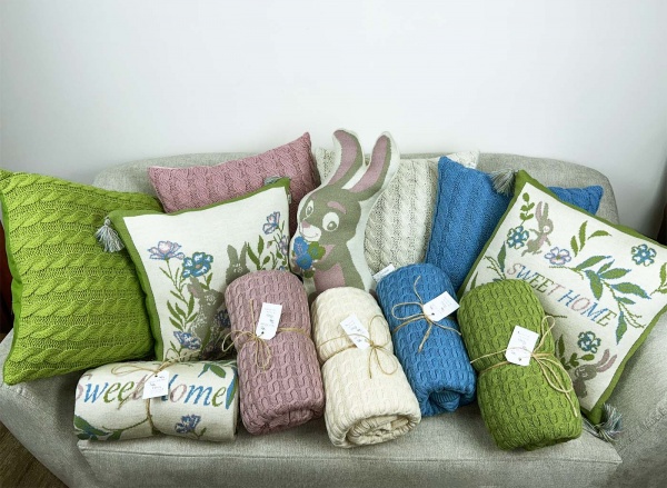 Плед Sweet home 130x170 см крем