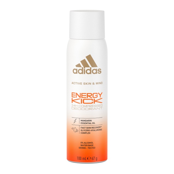 Дезодорант парфумований для жінок Adidas Pro Line Power Energy Kick 100 мл