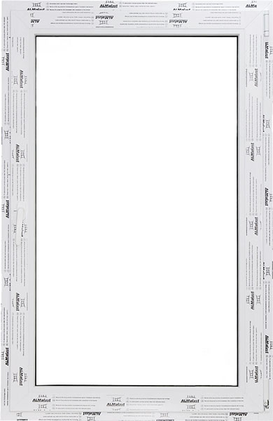 Вікно поворотно-відкидне ALMplast 60 600x800 мм праве