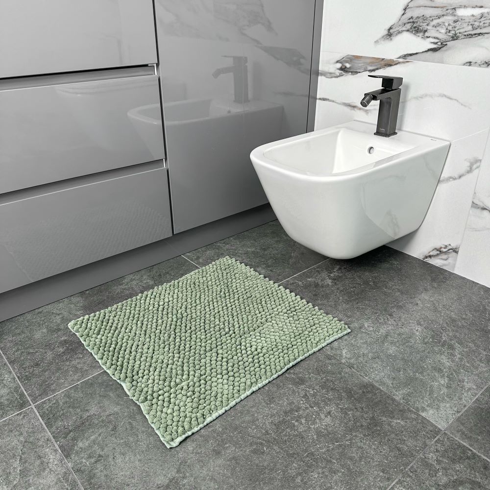 Коврик для туалета Dariana Ананас 50х55 см нефрит