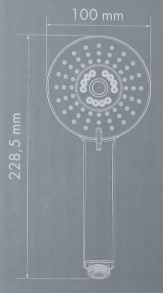 Ручний душ Scandispa Narvik FS33037CW 